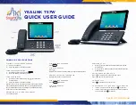 Preview for 1 page of Yealink T57W Quick User Manual