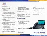 Preview for 2 page of Yealink T57W Quick User Manual