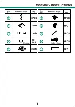 Preview for 3 page of YitaHome FTLFKT-2003 Assembly Instructions Manual