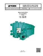 York EX Series Installation, Operation & Maintenance Instructions Manual preview