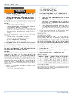 Preview for 4 page of York PT8 User'S Information, Maintenance And Service Manual