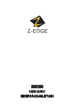 Preview for 1 page of Z-EDGE T3 User Manual