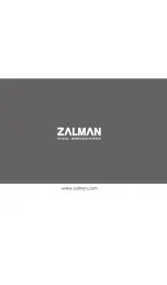 Preview for 20 page of ZALMAN X3 User Manual