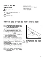 Preview for 2 page of ZANKER Built-in oven Instruction Book