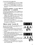 Preview for 8 page of ZANKER Built-in oven Instruction Book