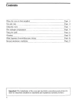 Preview for 4 page of Zanussi FM 5231 Instructions For Use Manual