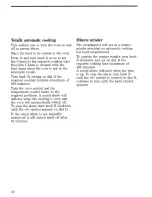 Preview for 10 page of Zanussi FM 5231 Instructions For Use Manual