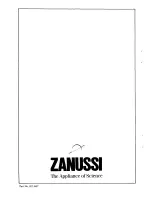 Preview for 32 page of Zanussi MW1776 Use And Care Instructions Manual