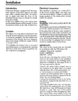 Preview for 4 page of Zanussi VFi 42 Use And Care Instructions Manual