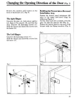 Preview for 13 page of Zanussi VFi 42 Use And Care Instructions Manual