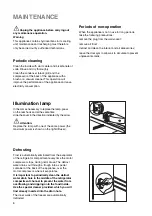 Preview for 8 page of Zanussi ZBB 6286 Instruction Booklet