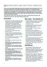 Preview for 2 page of Zanussi ZBB8294 Instruction Booklet