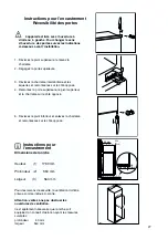 Preview for 27 page of Zanussi ZBB8294 Instruction Booklet