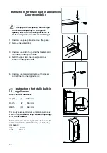 Preview for 60 page of Zanussi ZBB8294 Instruction Booklet