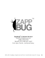 Preview for 20 page of ZappBug Room Owner'S Manual