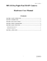 Preview for 2 page of Zavio M511E Hardware User Manual