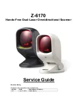 Preview for 1 page of Zebex Z-6170 Service Manual