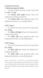 Preview for 4 page of Zebronics ZEB KEYPADX1 User Manual