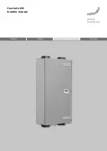 Zehnder Rittling ComfoAir 200 Installer Manual preview