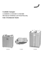 Zehnder Rittling ComfoAir Compact CA155WM User/Homeowner Manual preview