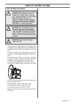 Preview for 111 page of Zenoah EBZ5100 Operator'S Manual