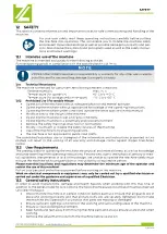 Preview for 20 page of Zipper Mowers ZI-ED400 User Manual