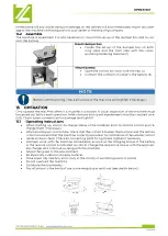 Preview for 23 page of Zipper Mowers ZI-ED400 User Manual