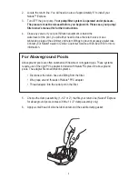 Preview for 3 page of Zodiac Pool Systems Nature2 Express Installation And Operating Manual