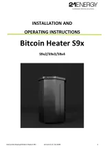 21Energy S9x Installation And Operating Instructions Manual preview