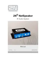 Preview for 1 page of 2N NetSpeaker User Manual