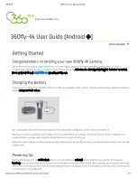 Preview for 1 page of 360fly 4K User Manual