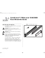 3Com SuperStack 3C16115 Mounting Manual preview