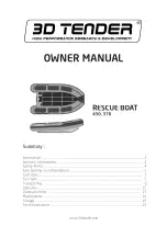 3D Tender 430 Owner'S Manual preview