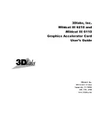 3Dlabs Workstation x1000 User Manual preview