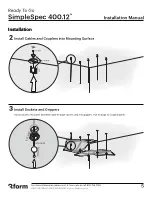 Preview for 5 page of 3form SimpleSpec 400.12 Installation Manual