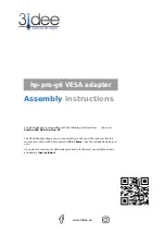 3idee hp-pro-g6 Assembly Instructions Manual preview