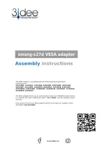 Preview for 1 page of 3idee S19C300B Assembly Instructions Manual