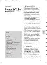 Preview for 35 page of 3M ESPE Pentamix Lite Operating Instructions Manual