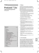 Preview for 51 page of 3M ESPE Pentamix Lite Operating Instructions Manual