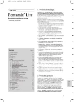 Preview for 55 page of 3M ESPE Pentamix Lite Operating Instructions Manual