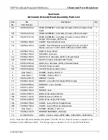 Предварительный просмотр 11 страницы 3M 9050 Illustrated Parts Breakdown