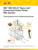 Preview for 1 page of 3M DBI-SALA Nano-Lok Connected Order Picker SRL... Troubleshooting Manual