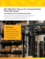 Preview for 2 page of 3M DBI-SALA Nano-Lok Connected Order Picker SRL... Troubleshooting Manual