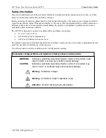 Preview for 2 page of 3M SCP712 - Super Close Projection System XGA DLP... Product Safety Manual