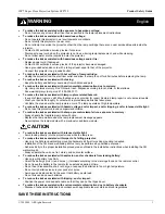 Preview for 3 page of 3M SCP712 - Super Close Projection System XGA DLP... Product Safety Manual