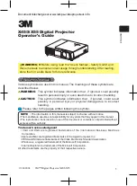 3M X55 Operator'S Manual preview