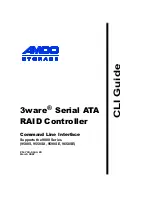 Предварительный просмотр 1 страницы 3Ware 9650SE-2LPB-10 - Sataii Raid Hardware 10Pk Cli Manual