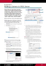 Preview for 4 page of 3xLogic VISIX Gen III Series User Interface Manual