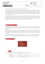 Предварительный просмотр 3 страницы 4EVAC IMPACT User Manual