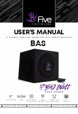 5five BA8 User Manual preview